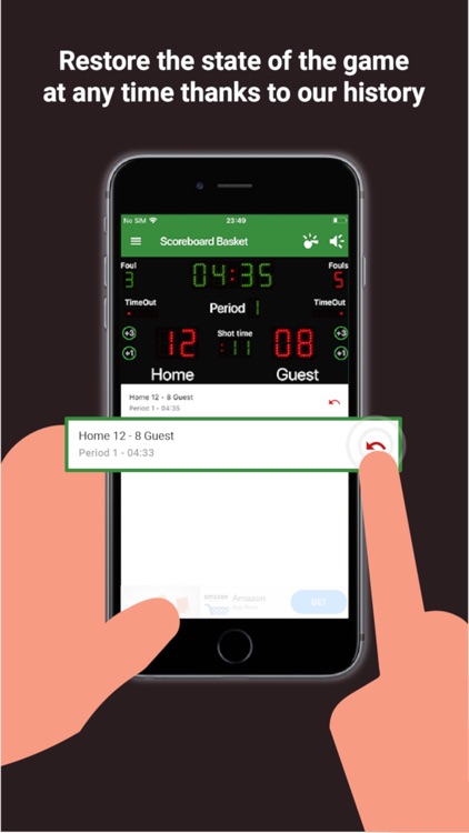 Scoreboard Basket screenshot-5