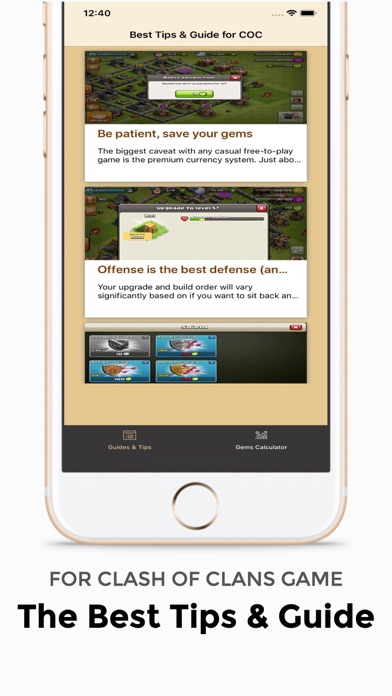 Gems Calc for "Clash of Clans" screenshot 3