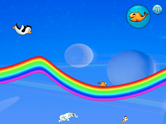 Racing Penguin: Slide and Fly! screenshot