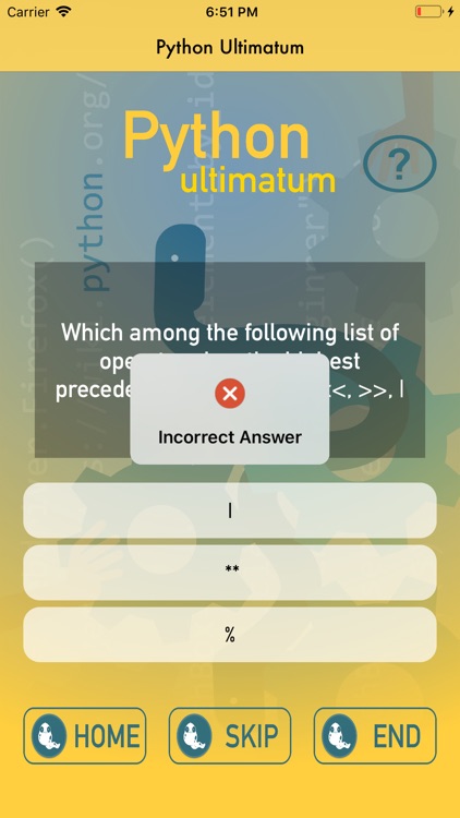 PythonUltimatum