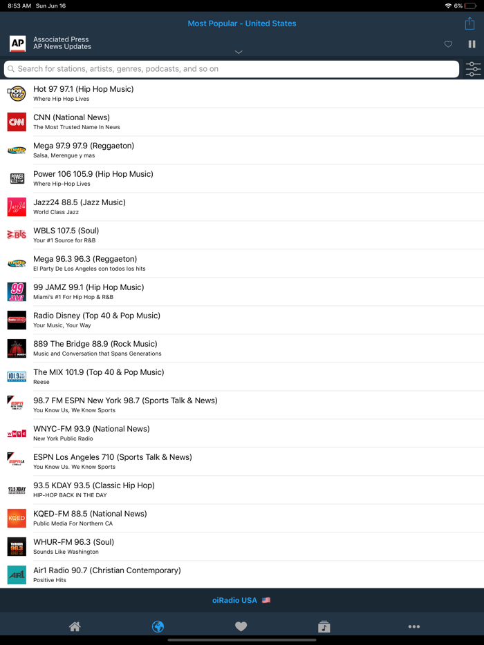 oiRadio USA - Live radio