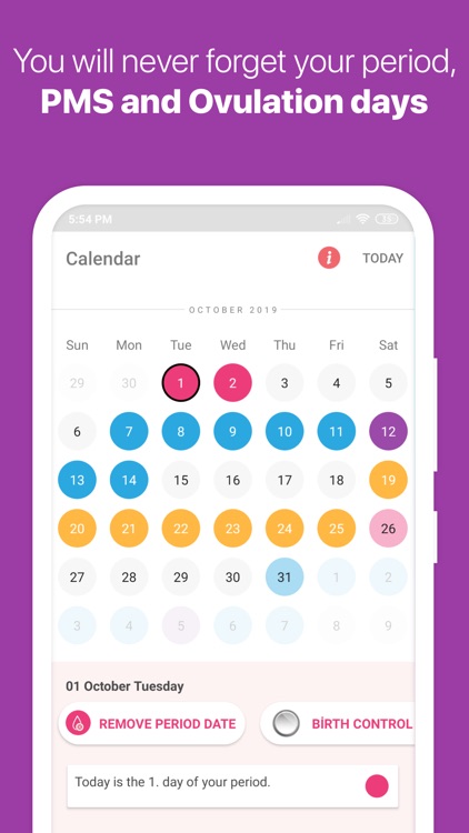 Pepapp - Period Tracker screenshot-3