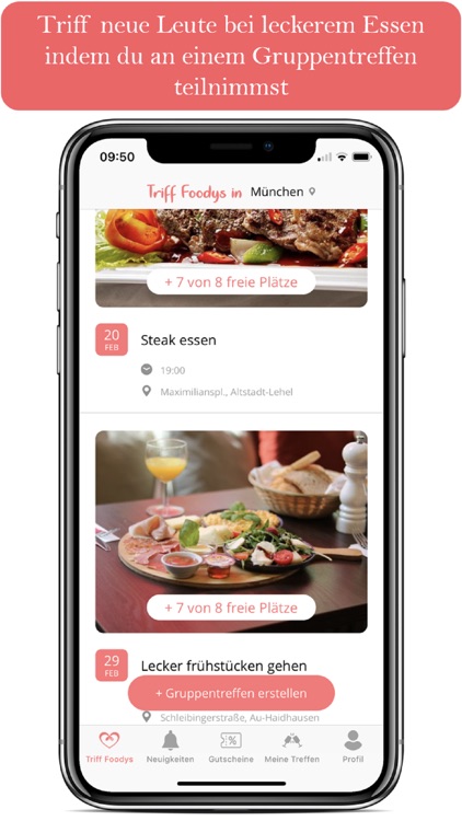 Foodys - Meet people &Eat Food