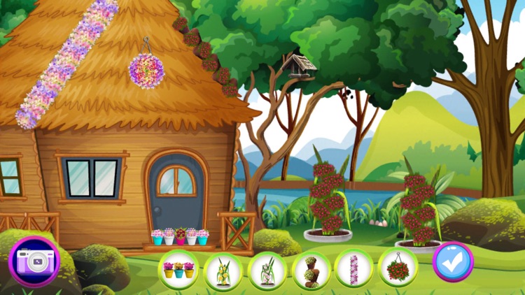 Flower Garden Decorator Game screenshot-3