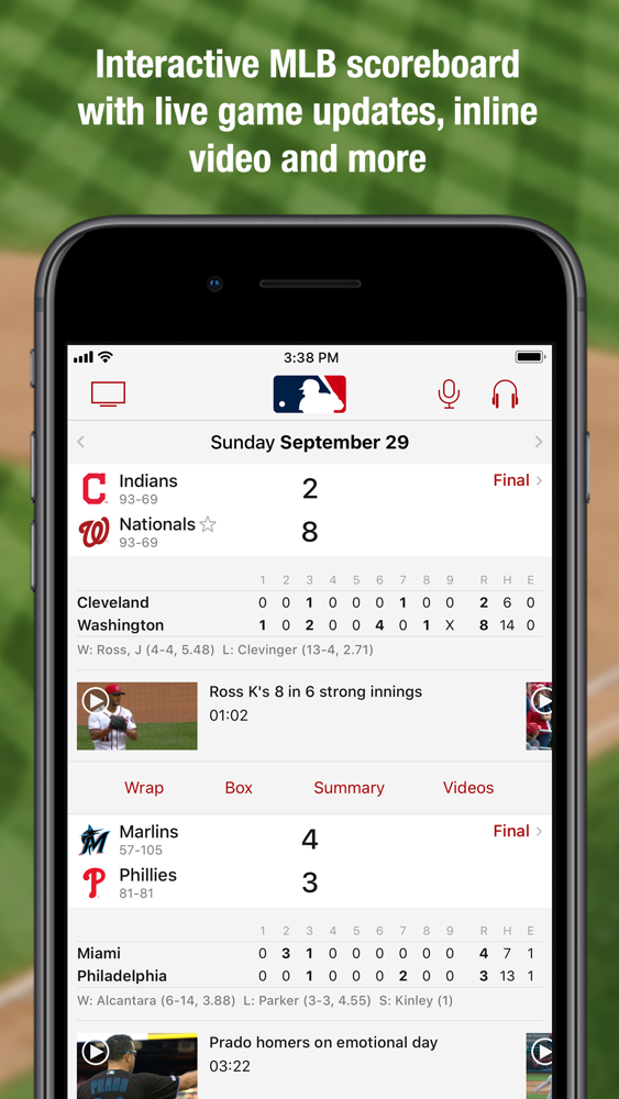 MLB App for iPhone Free Download MLB for iPad & iPhone at AppPure