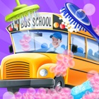 Little School Bus Wash Salon - Messy Bus Washing & Cleaning Spa