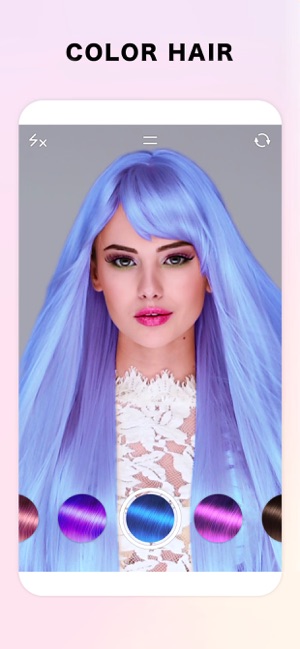 Fabby Look Hair Color Editor App Store Da