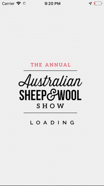 Sheep and Wool Show