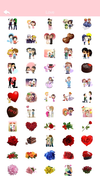 LOVE Stickers & Emoji Art