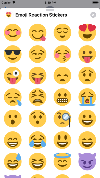 Emoji Reaction Stickers screenshot 2