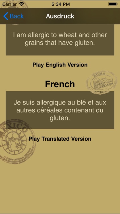 Food Allergies - French screenshot-9