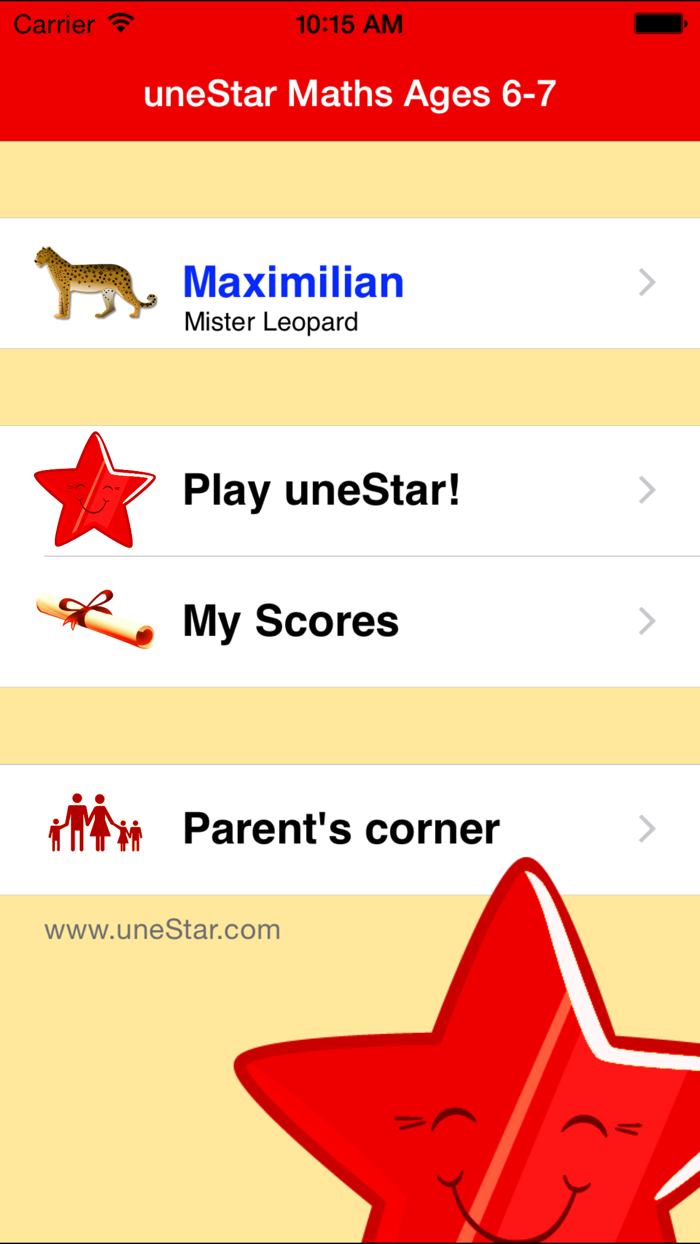 uneStar Maths Ages 6-7