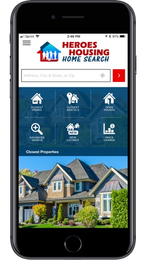 Heroes Housing Home Search