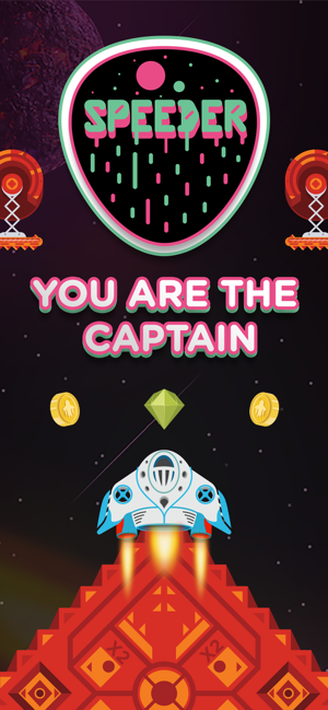 Speeder Spaceship Game(圖1)-速報App