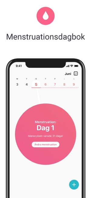 Flo Menskalender, Menscykel i App Store