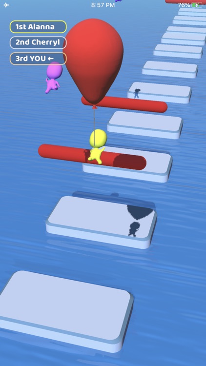 Balloon Race 3D screenshot-0