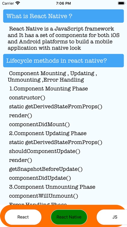 ReactNativeInterviewQuestions screenshot-8