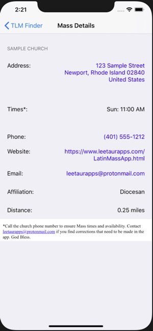 Traditional Latin Mass Finder(圖2)-速報App