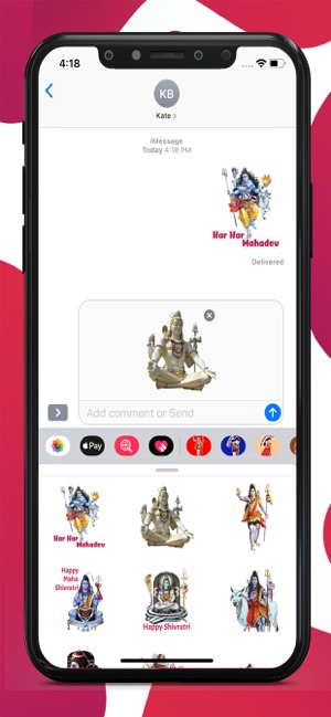 Mahashivratri Stickers(圖2)-速報App