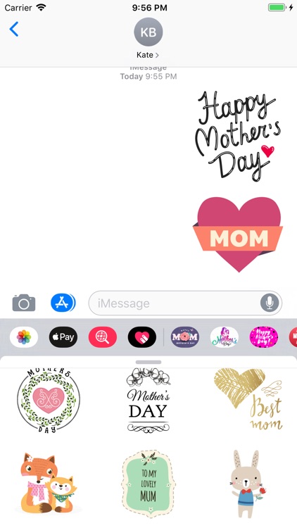 Best MOM Ever Stickers Pack IM