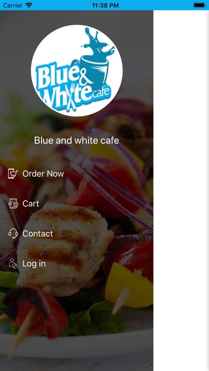 Blue and White Cafe screenshot-5