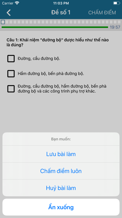 600 Câu hỏi ôn thi GPLX B2 screenshot 4