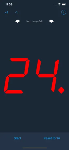 Game screenshot Basketball 24s/14s Shot Clock apk