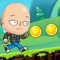 The thief is starving in this castle, help the hero run and collect all coins 