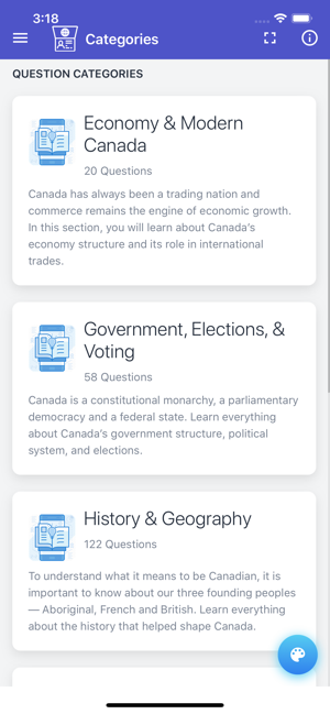 Canadian Citizenship Test Prep(圖7)-速報App