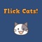 Flick cats to help them escape from the cage