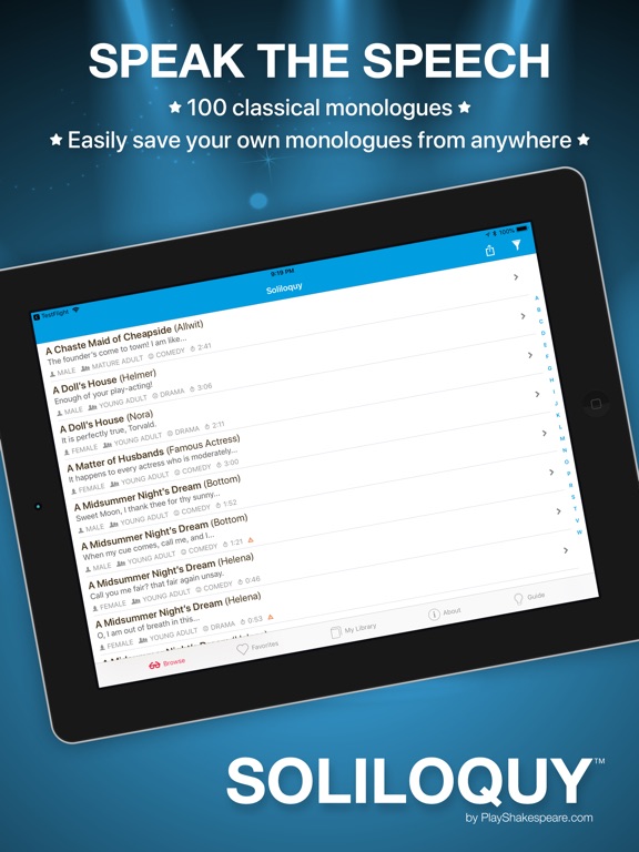【图】Soliloquy: Classic Monologues(截图3) 【图】Soliloquy: Classic Monologues(截图3)