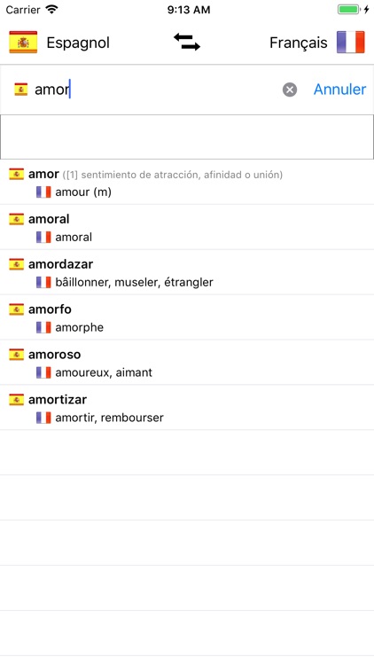 Espagnol-Français screenshot-0