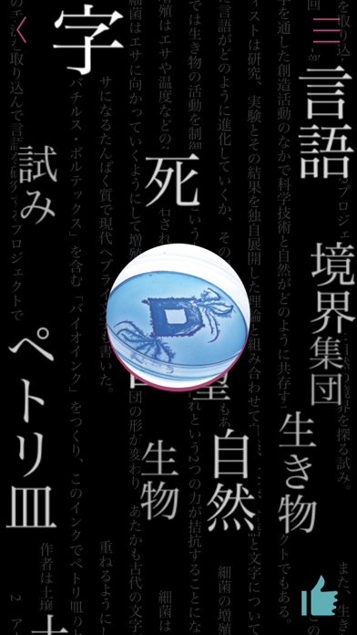 文化庁メディア芸術祭飛鳥・橿原展ことばつながるキャプションのおすすめ画像3