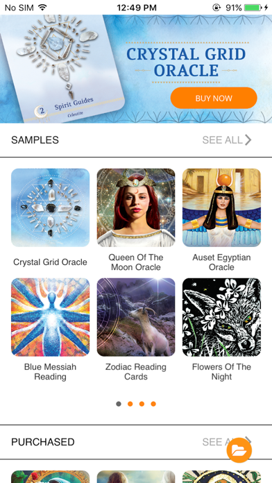 How to cancel & delete Rockpool Oracle Reading Cards from iphone & ipad 1