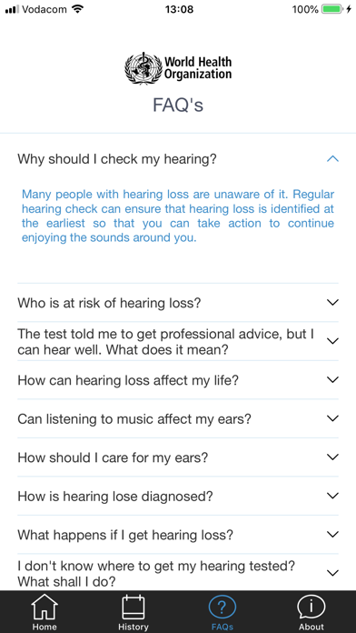 hearWHO - Check your hearing! Screenshot 9
