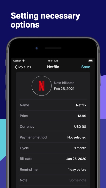 Subsee - Track Subscriptions