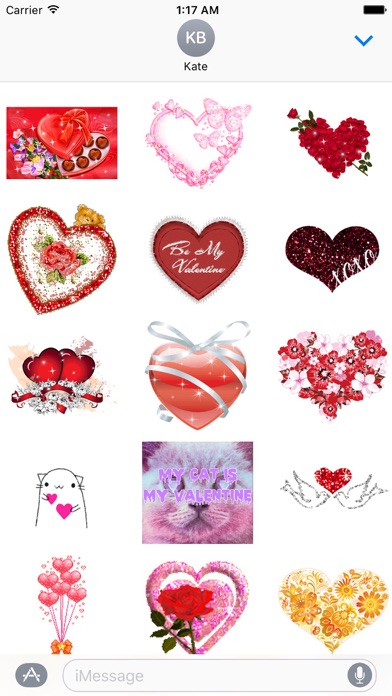 Animated Sweet Love Sticker screenshot 2