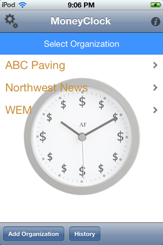 MoneyClock Meetings - náhled