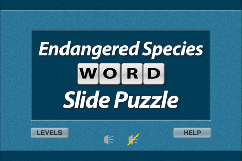 Endangered Species Word Slide - náhled