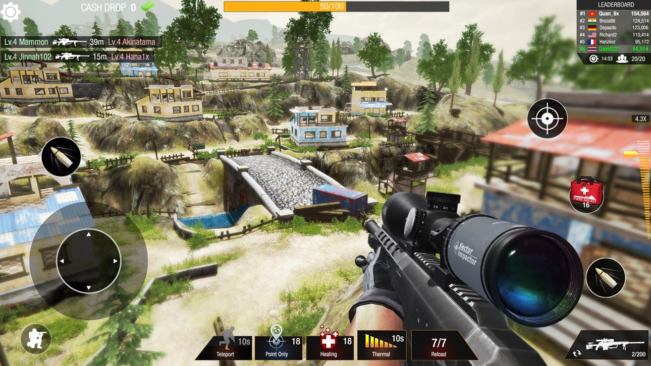 Bullet Strike: Sniper 3D PvP - VIP Hack screenshot 4 - iOS game interface
