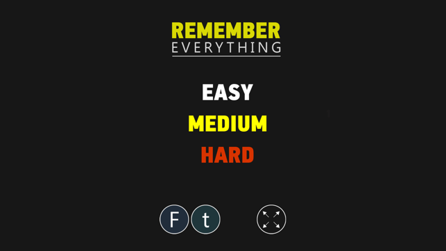 Remember Everything-Mind Game