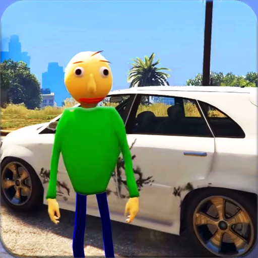 Baldi Stickman Vice Crime City Icon