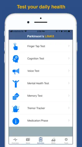 Game screenshot Parkinson's LifeKit apk