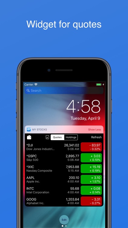 My Stocks Portfolio & Widget screenshot-4