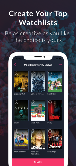 TopFlix: Movie & TV Watchlists(圖4)-速報App