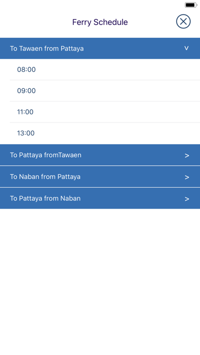 Pattaya -  Songthaew routes screenshot 4
