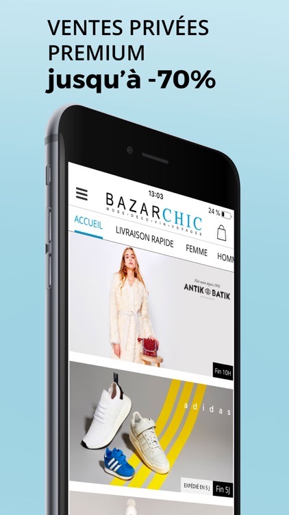BazarChic, ventes privées mode screenshot-0
