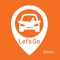 Sign up to Lets Go Driver app