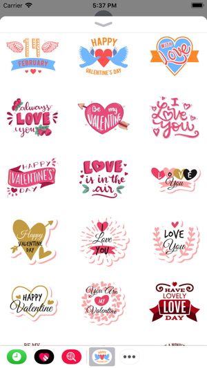 Valentine Day 2019 Stickers(圖1)-速報App