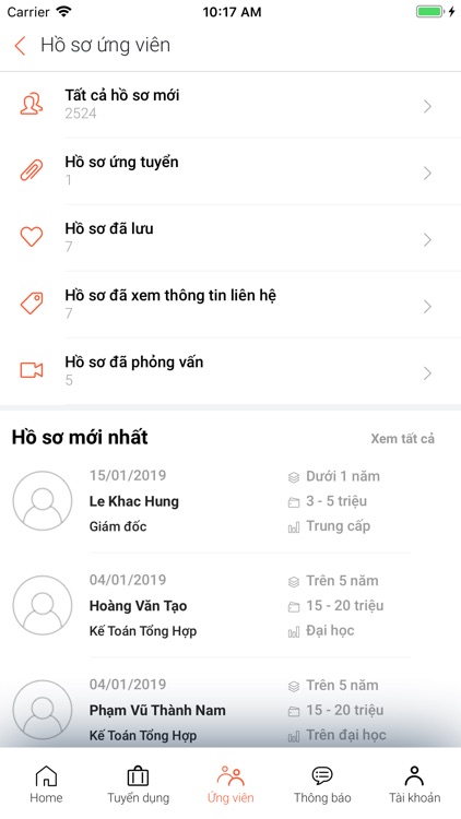 JOBNOW Nhà tuyển dụng screenshot-3